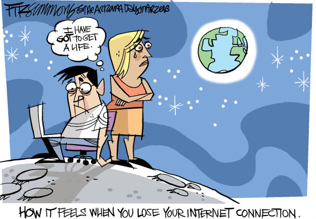 Daily Fitz Cartoon: Net loss